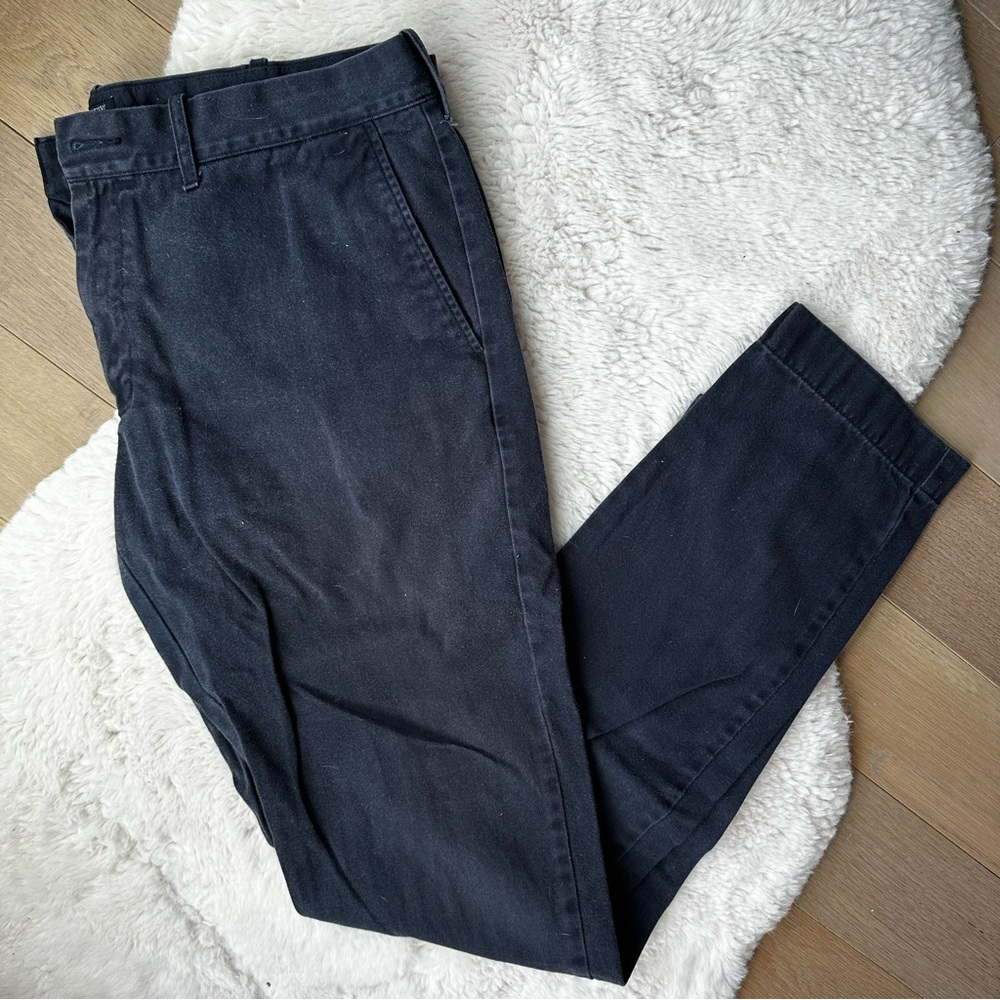 J. Crew // The Diggs Navy Slim Leg Chinos